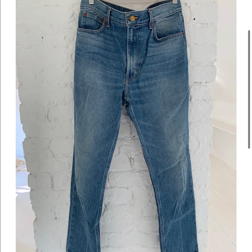 BSIDES art straight jeans